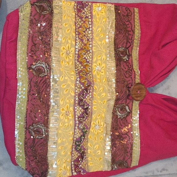 Gypsy boho embroidery bag - Picture 7 of 11